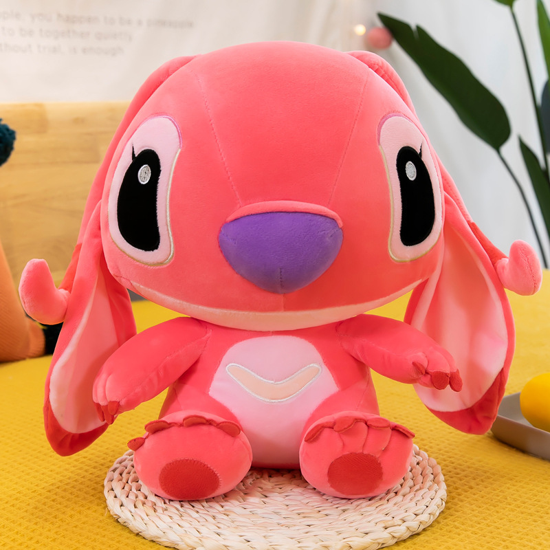 35-70cm Giant Size Lilo & Stitch Couple Models Cartoon Stuffed Plush Anime Plushs Toys Pendant Toy Pillow Kids Birthday Gift