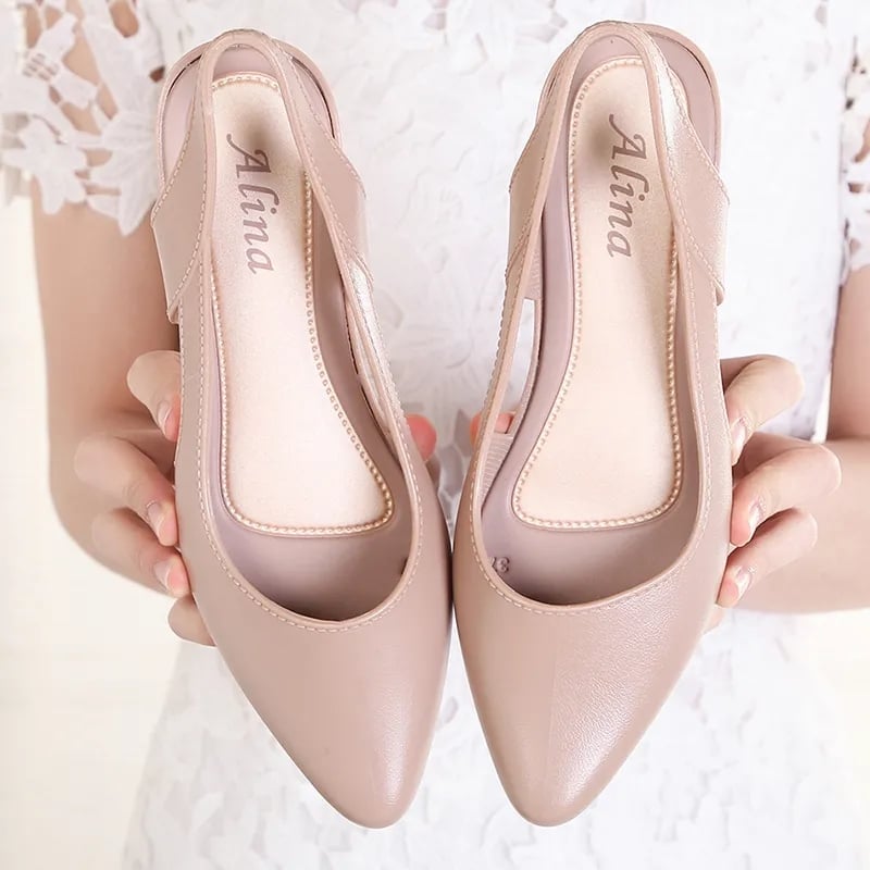 women ladies female fashion shoes sandals slippers high heel New sandals women's summer fashion Baotou thick heel