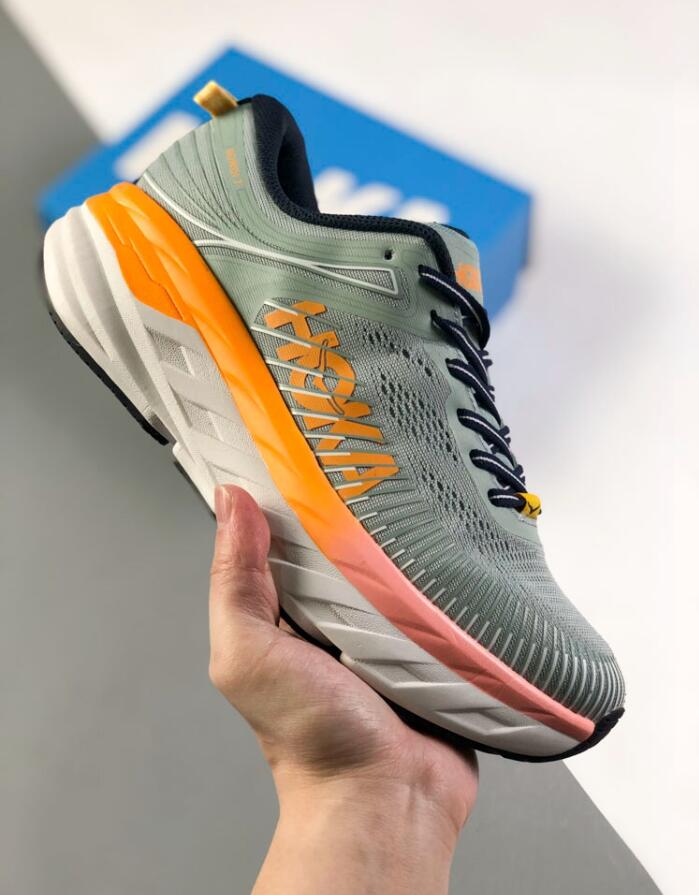 HOKA ONE W BONDI 7 - Ultra-Light, Non-Slip Running Shoes by Yu Wenle, Trending in the US