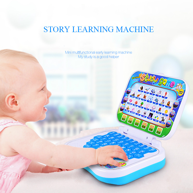 cartoon folding Chinese and English early education machine