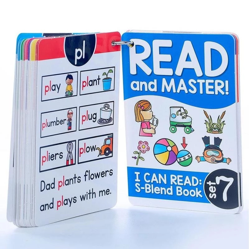 1 Sets Of English Phonics Flash Cards Children Early English Educational Learning Toys For Kids Cards Flash