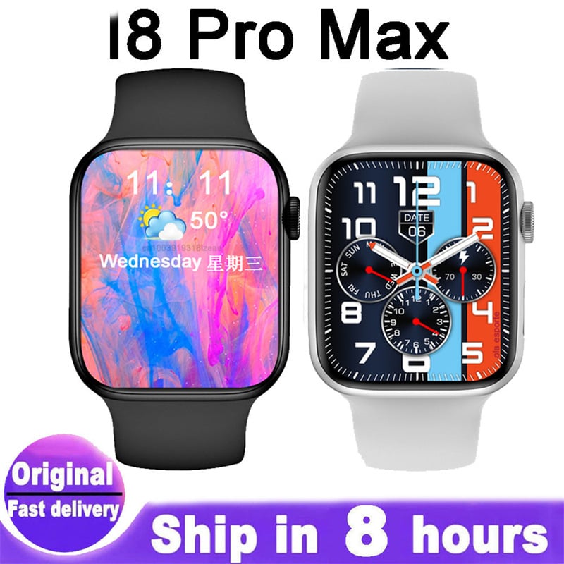 i8 Pro Max Smartwatch For Man Sports Woman Fitness Original Watches For ios Android Phone Call Smartwatch PK iwo Series 7 i8 Pro