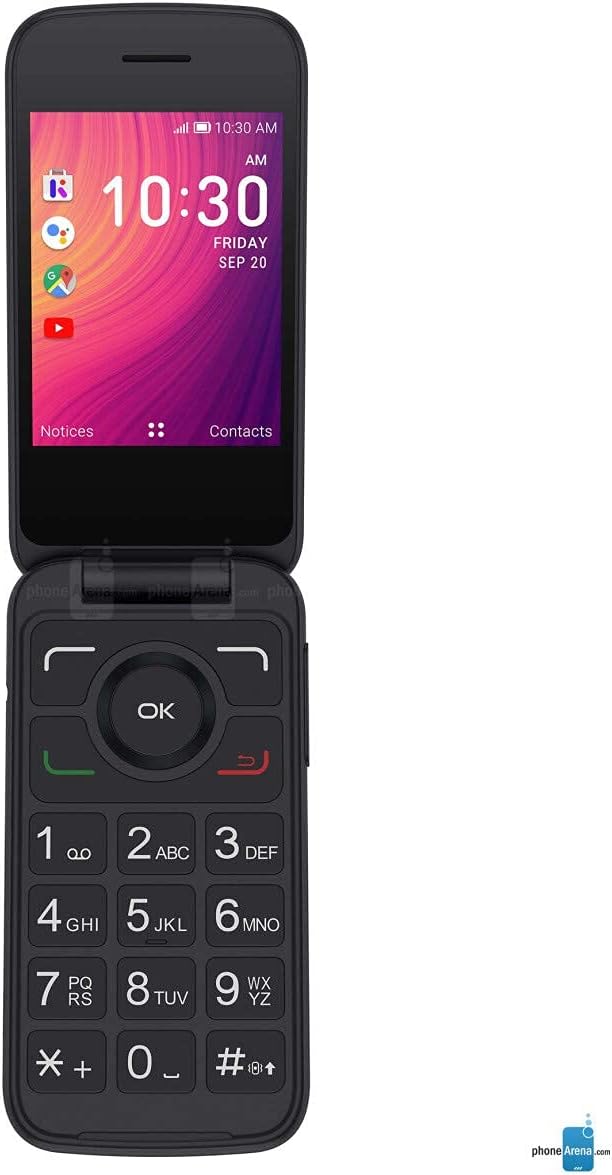 Alcatel Go Flip 3 4GB 512MB RAM 4052W-2AALUS3 US Version - Black