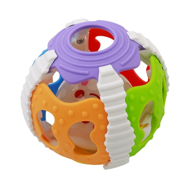 New Baby Toys Kids Ball Fun Multicolor Activity Educational Toys Baby Soft Flashing Light Sounds Toys