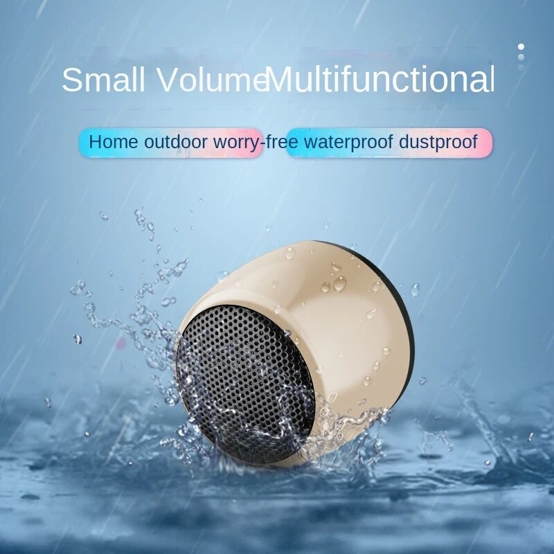 New Mini Wireless Bluetooth Speaker High Sound Quality Household Outdoor Loud Subwoofer Small Portable Double Speaker