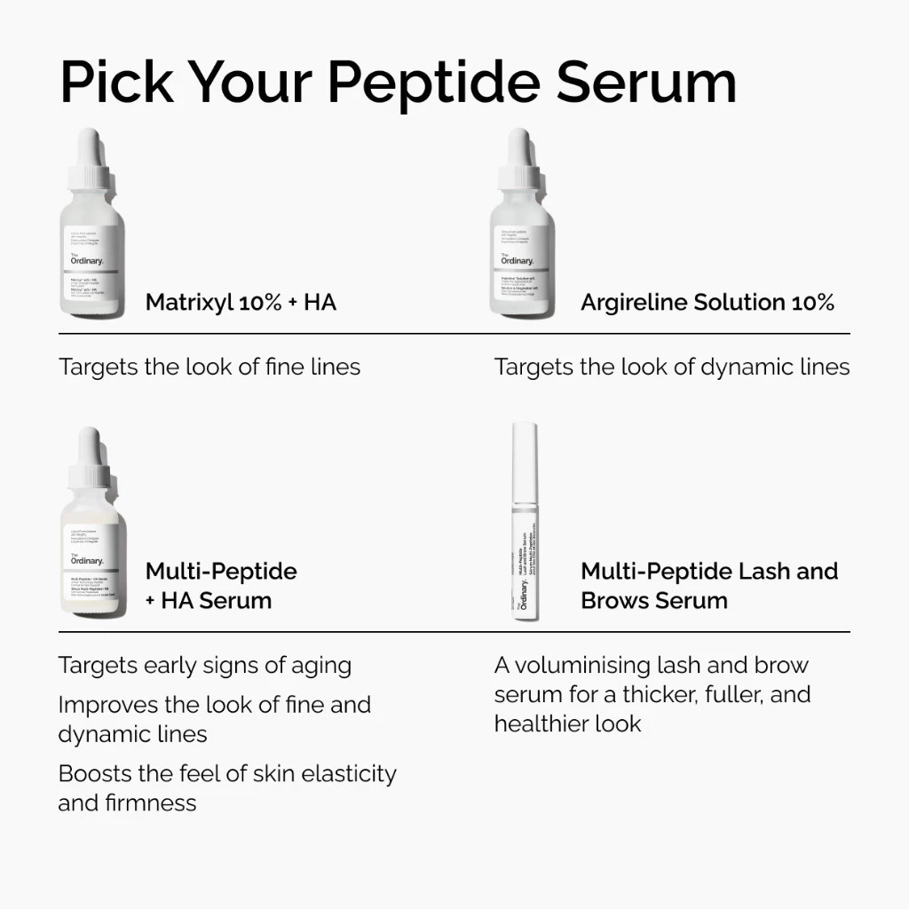 The Ordinary Multi-Peptide Lash and Brow Serum - 5 mL | Fuller Lashes, Thicker Lashes and Brows