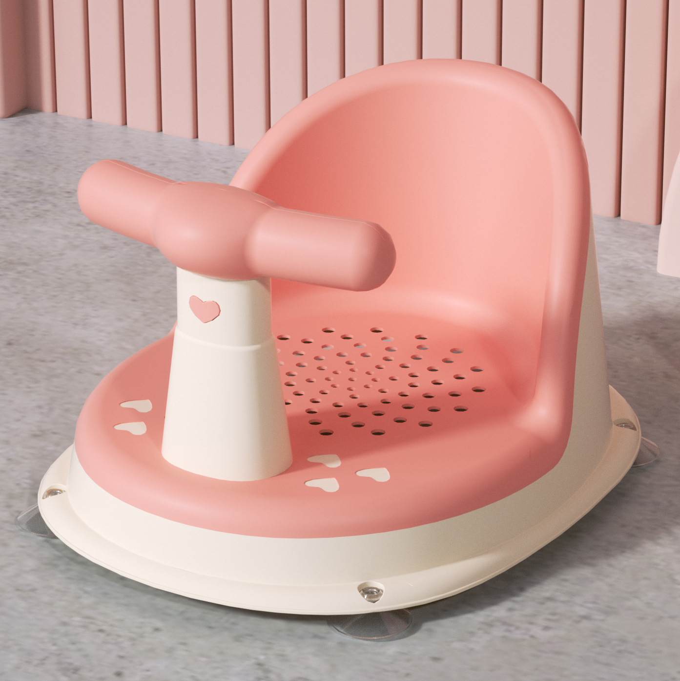 Children's Shower Seat Portable Shower Stand for Newborns and Young Children Children's Growth Accessories