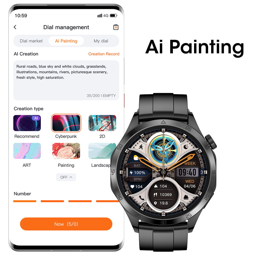 The new GT4MAX smartwatch comes with a top of the line dual payment ride code, map navigation, recording of local music
