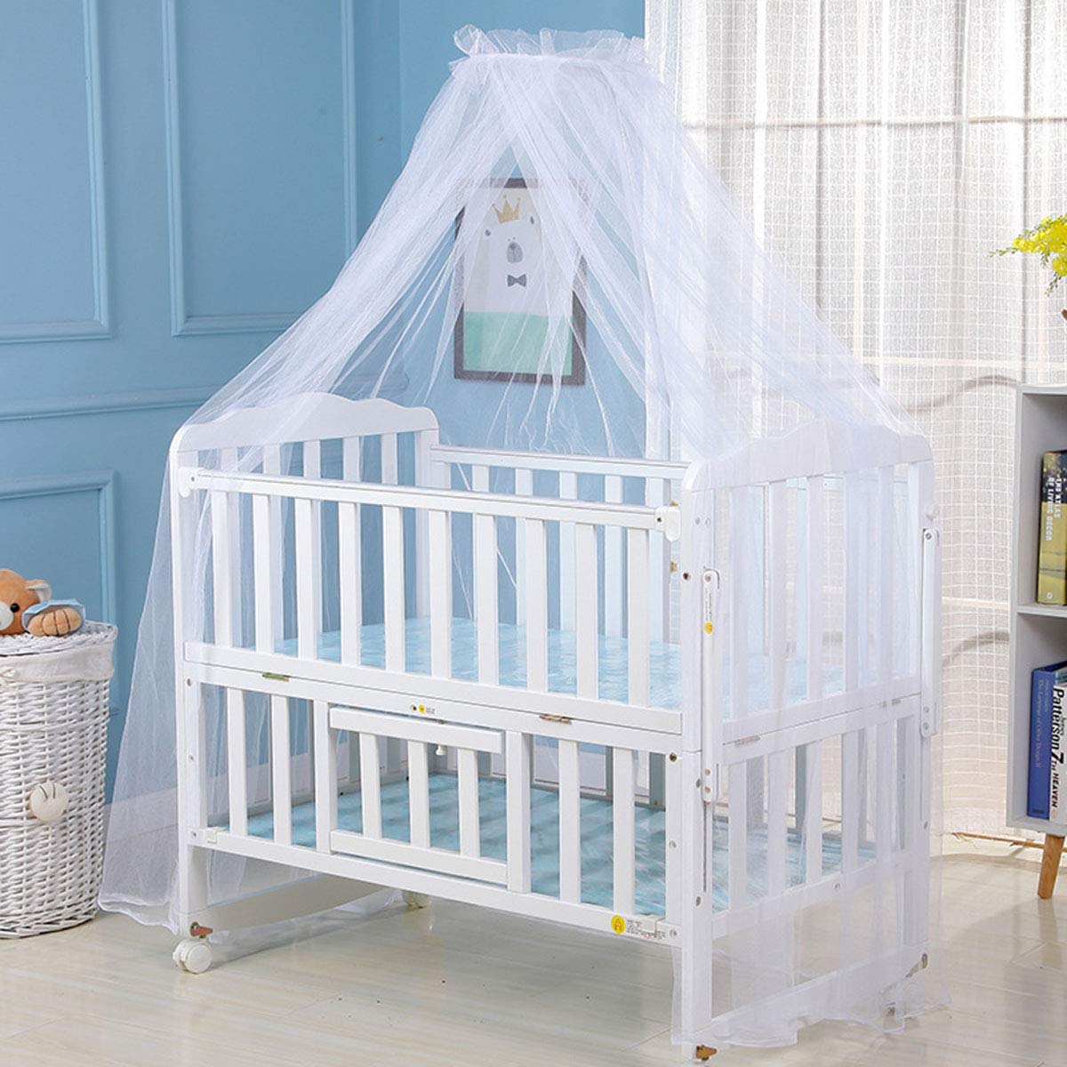 Baby Mosquito Net Mesh Bedroom Summer Curtain Nets Newborn Infants Portable Canopy Supplies Kids Baby Bedding Room Decor Netting