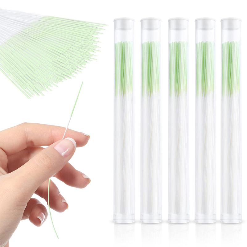 60pcLazy Ear Hole Cleaning Thread Ear Hole Cleaning Liquid for Eliminating Odor Ear Hole Special Care Liquid for Magic Ear Wash