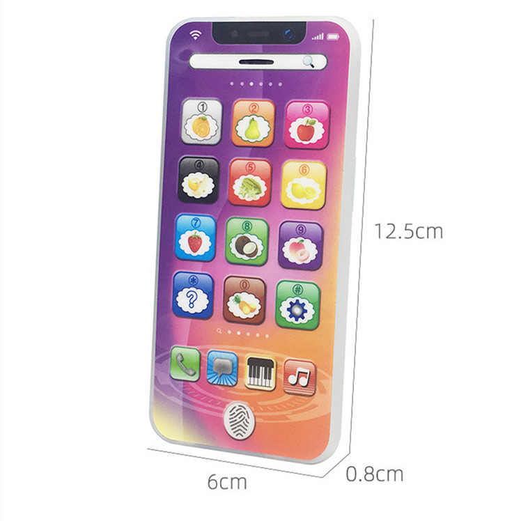 Kids Cellphone Toy Baby Smart Touch Screen Mobile Phone Toys Simulation Learning Machine Mobile Phone Toys Early Education Gifts