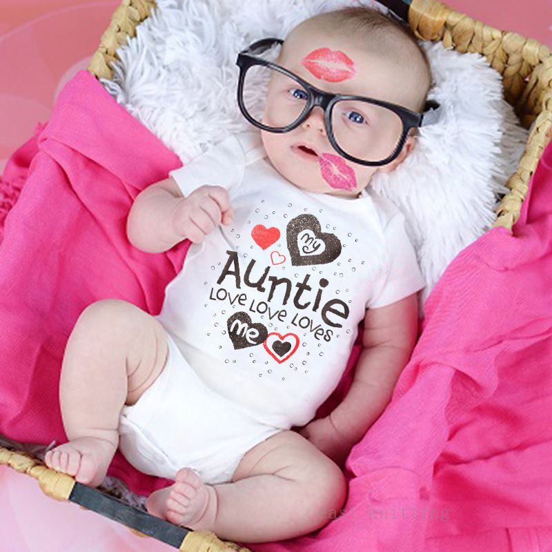 Newborn Bodysuits Funny Letters Print White Short Sleeves Baby Boy Girl Bodysuits Tiny Casual Summer Pajama