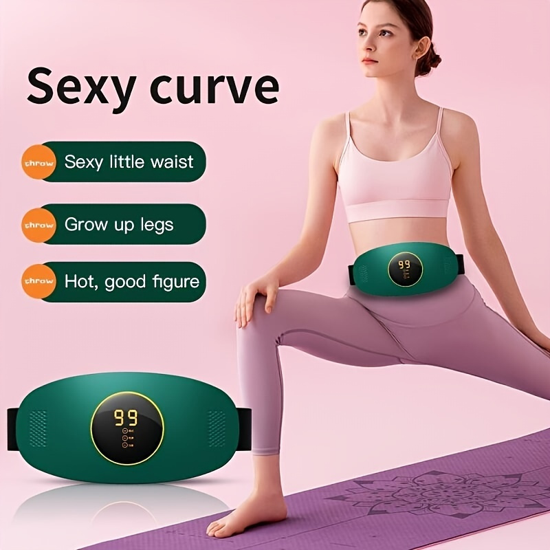 Rechargeable Body Slimming Machine Weight Loss Crazy Fit Massage Fat Burning Fitness Belt Beauty Tool Constipation Relief
