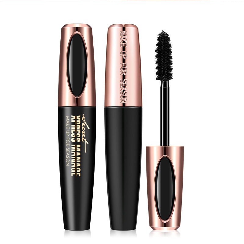 Cross border blockbuster macfee film strength plump 4D eye black waterproof sweat thick curl slender not faint dyed maccoffey