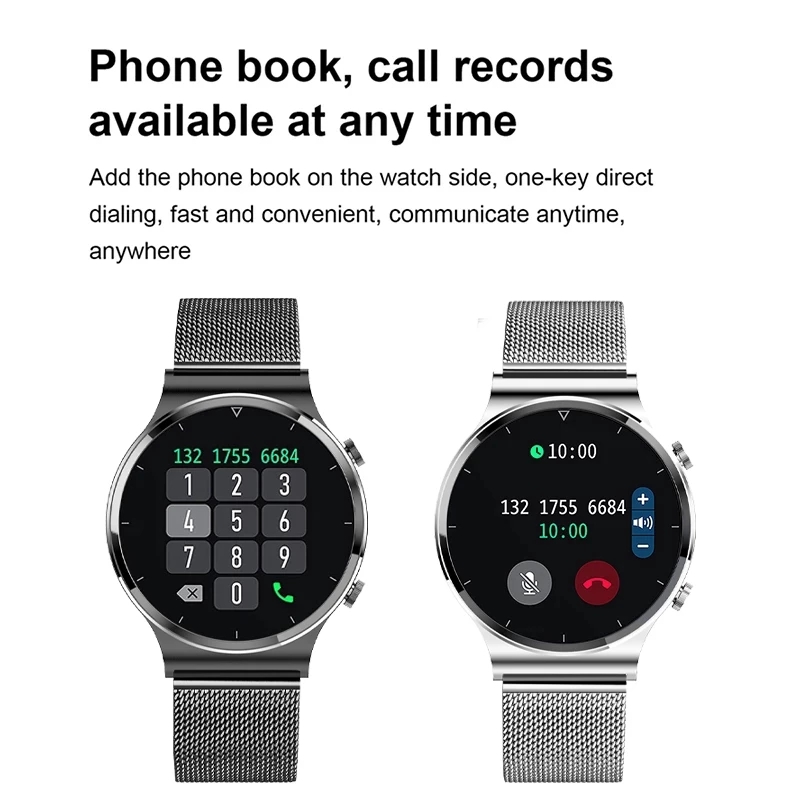 New Smart watch Men Heart rate Blood pressure Full touch screen sports Fitness watch Bluetooth for Android iOS smart watch