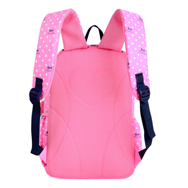 3 Pieces / Set of Printed School Bags Fashionable Children Backpacks Girls Students School Bags