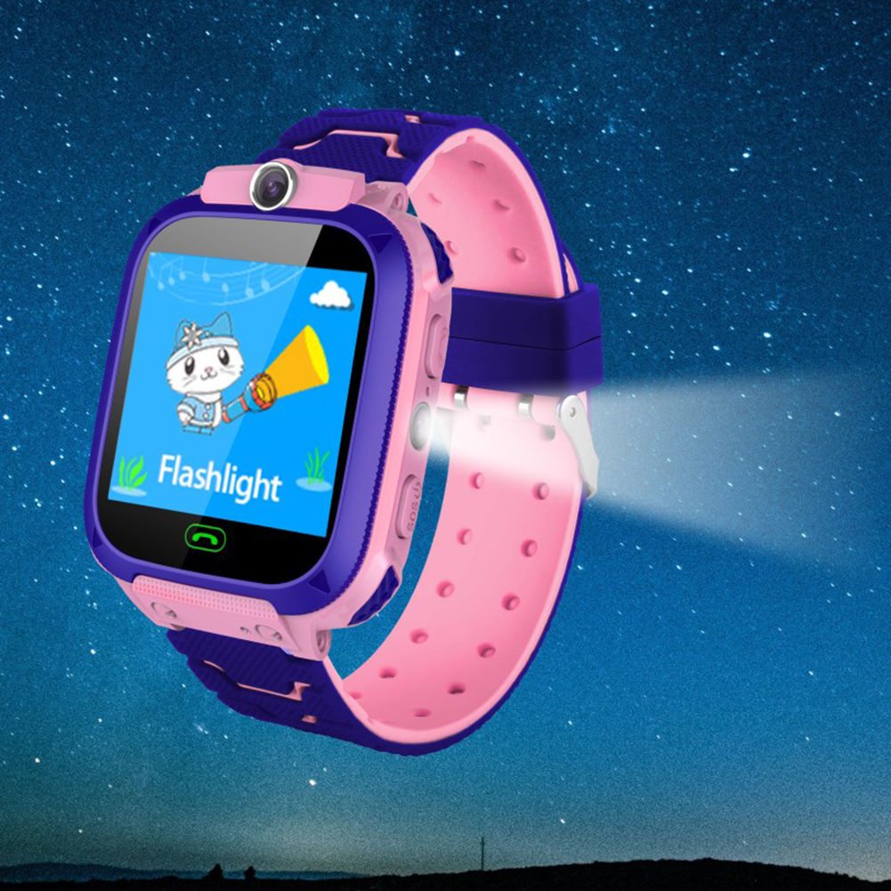 Kids Smart Watch Touch Screen LBS Location HD Photography Telephone Watches Alarm Clock Reward Two-way Hands-free Intercom