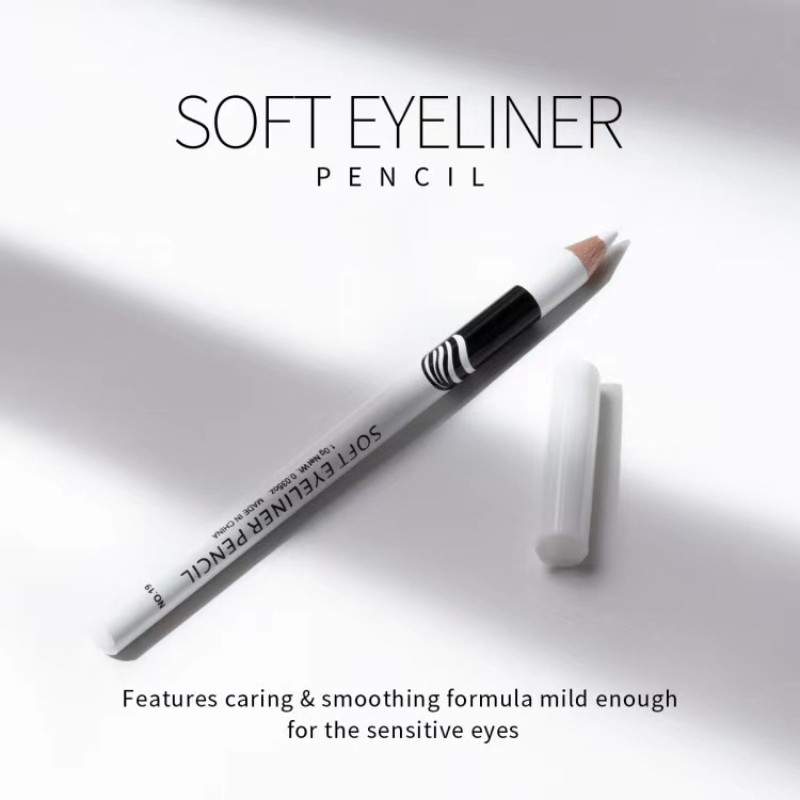 3PCS Eye Styling Pen Delicate Texture Professional Portable Eyes Makeup White Eyeliner for Female