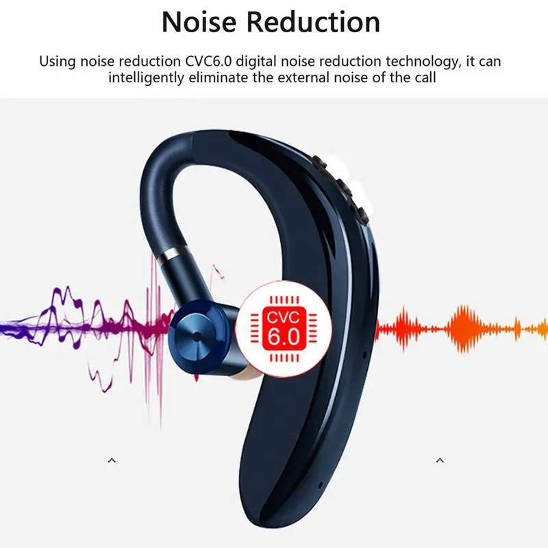S109 Gift Single Ear Wireless Bluetooth Earphone In-Ear Call Noise Reduction Business Earphone