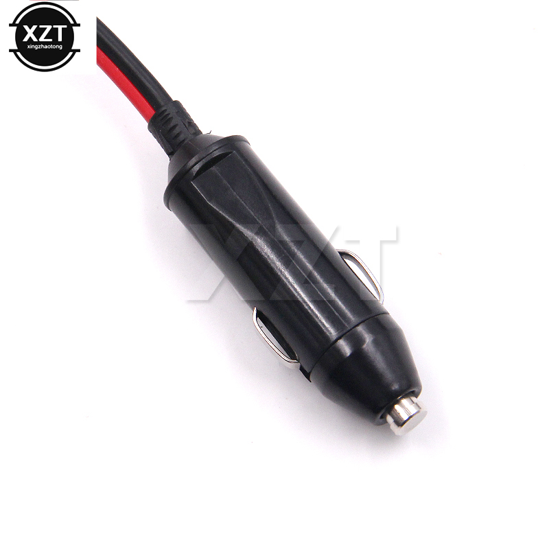120W 4 Ways Triple Car Cigarette Lighter Splitter Female Socket Plug Power Adapter Connector, input 12V 24V Output 12V 10A Black