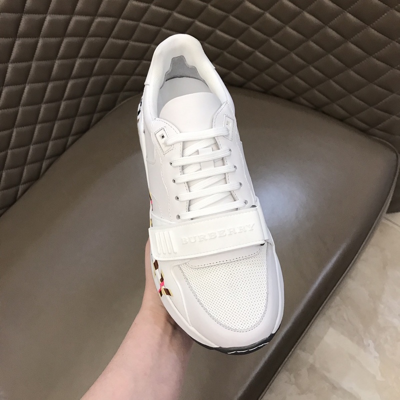 Burberry running shoes sneakers couple shoes twill canvas shoes ladies outdoor casual shoes non-slip walking shoes 38-44