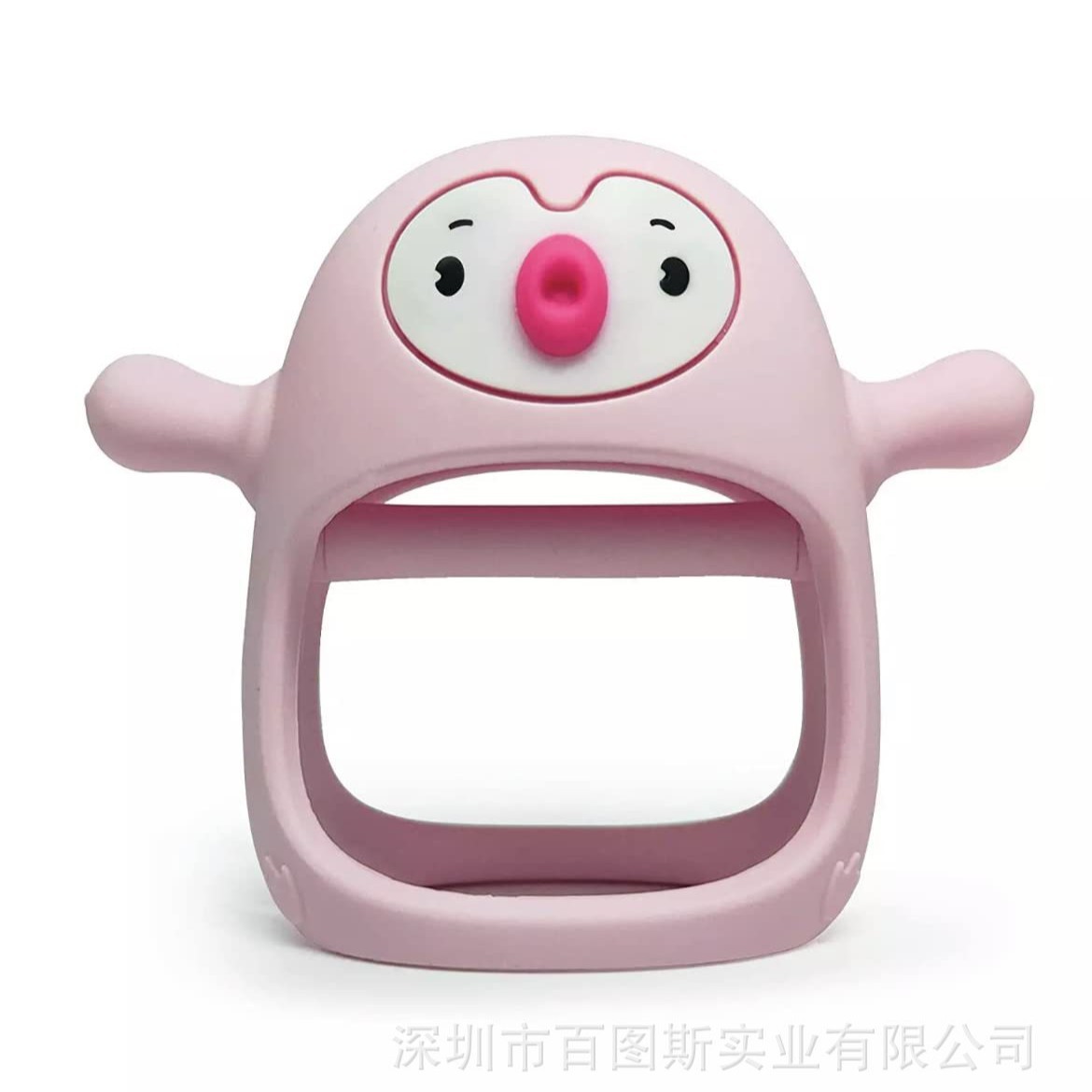 Never Drop Silicone Teething Toys for Babies,Infant Hand Teether Pacifiers Breastfeeding Babies, Teethers Toy For New Born