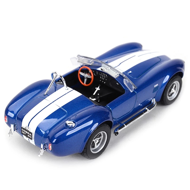 1:32 Ford Shelby Cobra 427 classic car simulation alloy car model sound and light children's toy