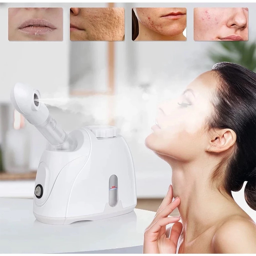 Facial Sprayer Heating Hot Fog Steamer Skin Care Moisturizing Beauty Pore Cleaner Aroma Herbal Steaming Humidifier SPA Machine
