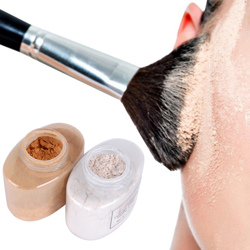 Face Brighten Smooth Loose Powder Concealer Makeup Powder Banana Powder Long Lasting Oil Control Setting Powder
