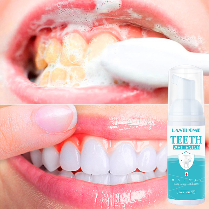 Spot Lantome Teeth white 50ml Tooth cleaning foam mousse