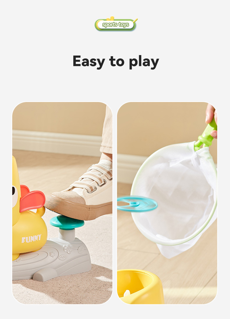 Air Rocket Launcher Toy Outdoor Soaring Rocket Flying Disc Flying Saucer Foot Launcher Kids Jump Sport Games Toys for Children