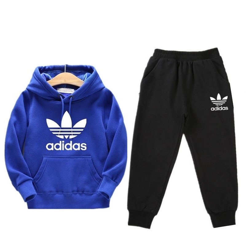 Autumn Winter Children Baby Boys Casual Sets Long Sleeve Hoodies Tops Pants 2PCS Kids Clothes Sports Suit 120-160