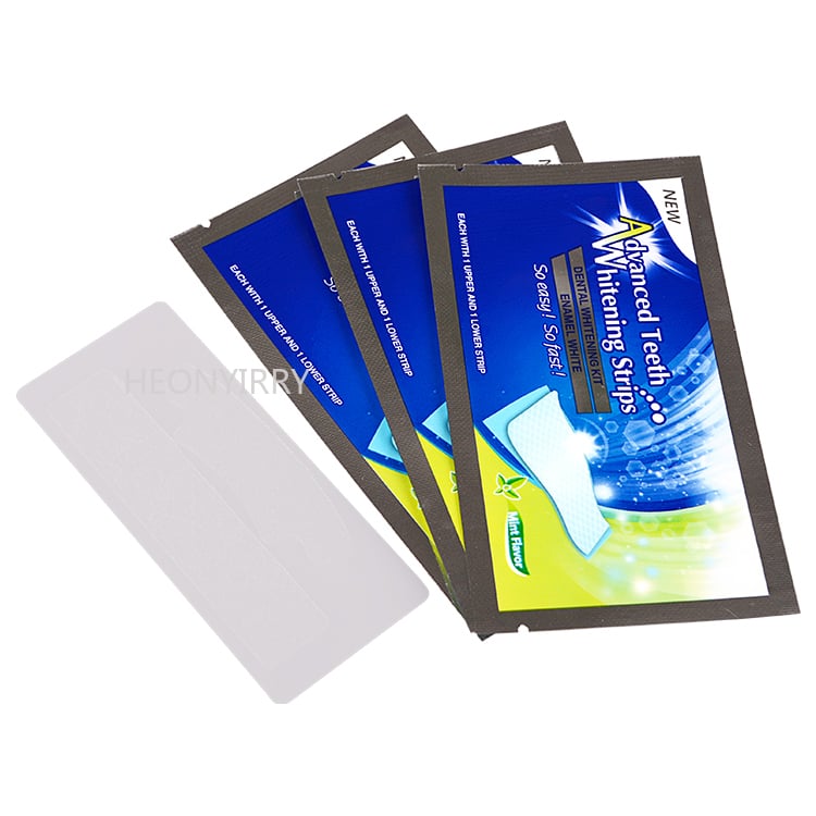 Teeth Whitening Strips Stain Removal White Gel Tooth Kit Oral Hygiene Care Clean Strip Bleaching Tools 14pcs 7 pairs
