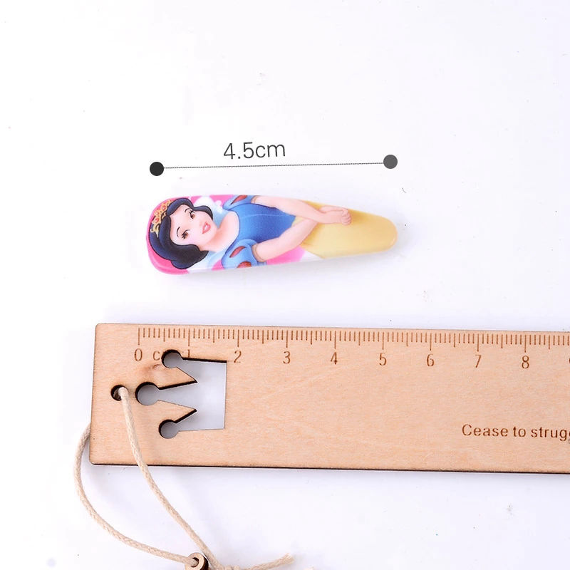 5pcs Disney Hairpin Frozen Elsa Princess Children's Print Hairpin Mickey bb Hairpin Princess Kawaii Hair Accessories Birthday
