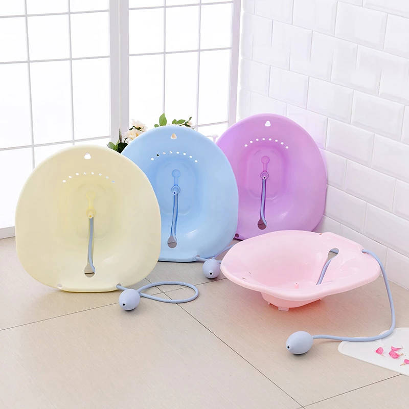 Portable Bidet Yoni Steam Seat Nursing Basin Postpartum Hemorrhoid Washing Basin Feminine Hygiene Yoni Steam Vaginal Health