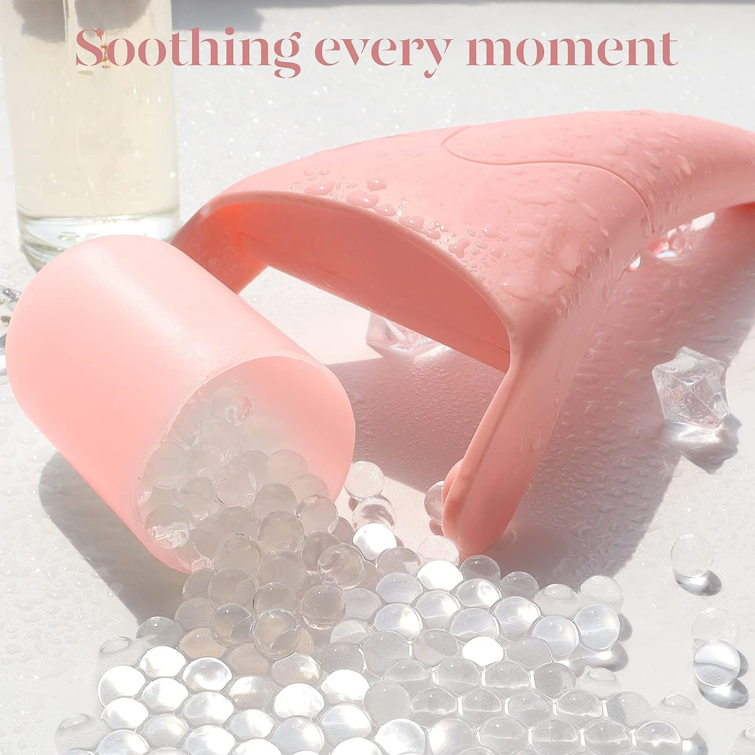 1pc ice roller massager facial ice head roller beauty ice compress massage