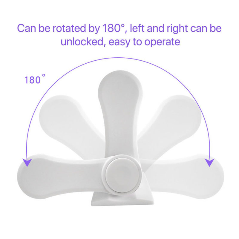 Home Universal ABS Protection Device for Children Safety ABS Anti-open Handle Locks Door Lever Lock Baby Kids Safety Doors Lock