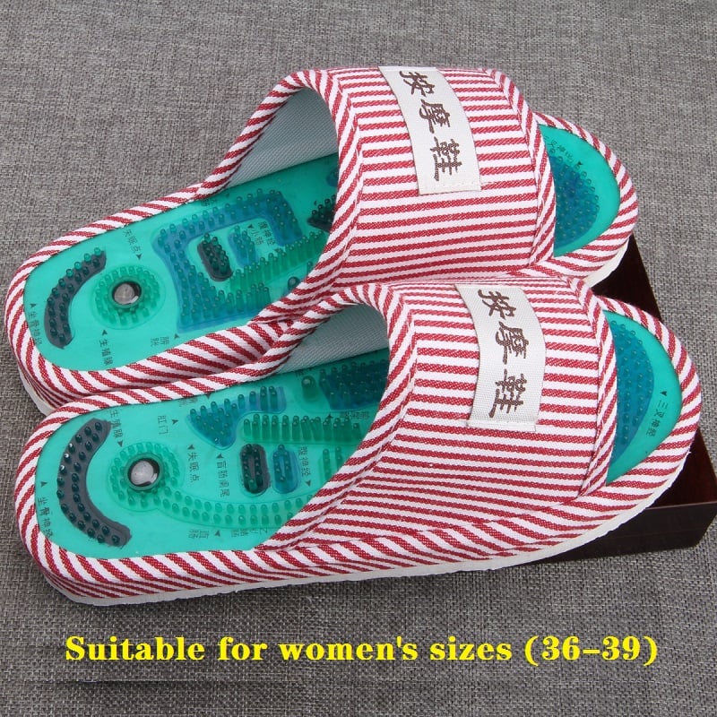 foot massage slippers foot massage acupuncture massager acupuncture massager pantoufles massage Tai Chi acupoint massage slipp
