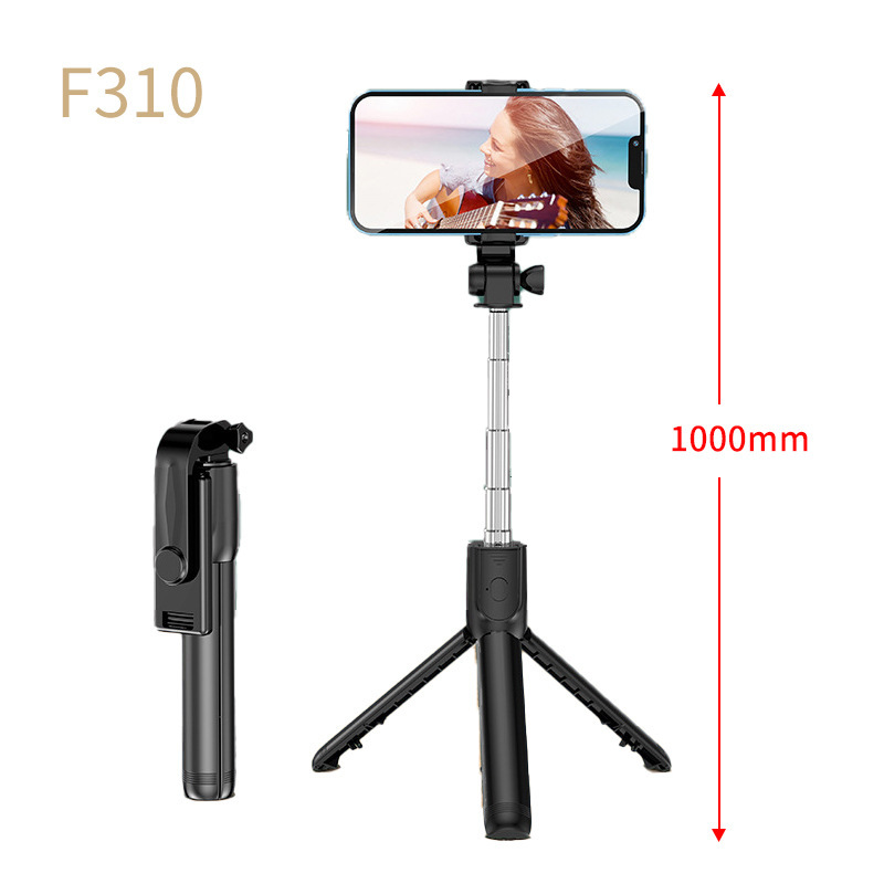 Selfie Stick Telescopic Travel Handheld Tripod Portable Phone Stand [700mm] Bluetooth Remote Extendable Phone Tripod