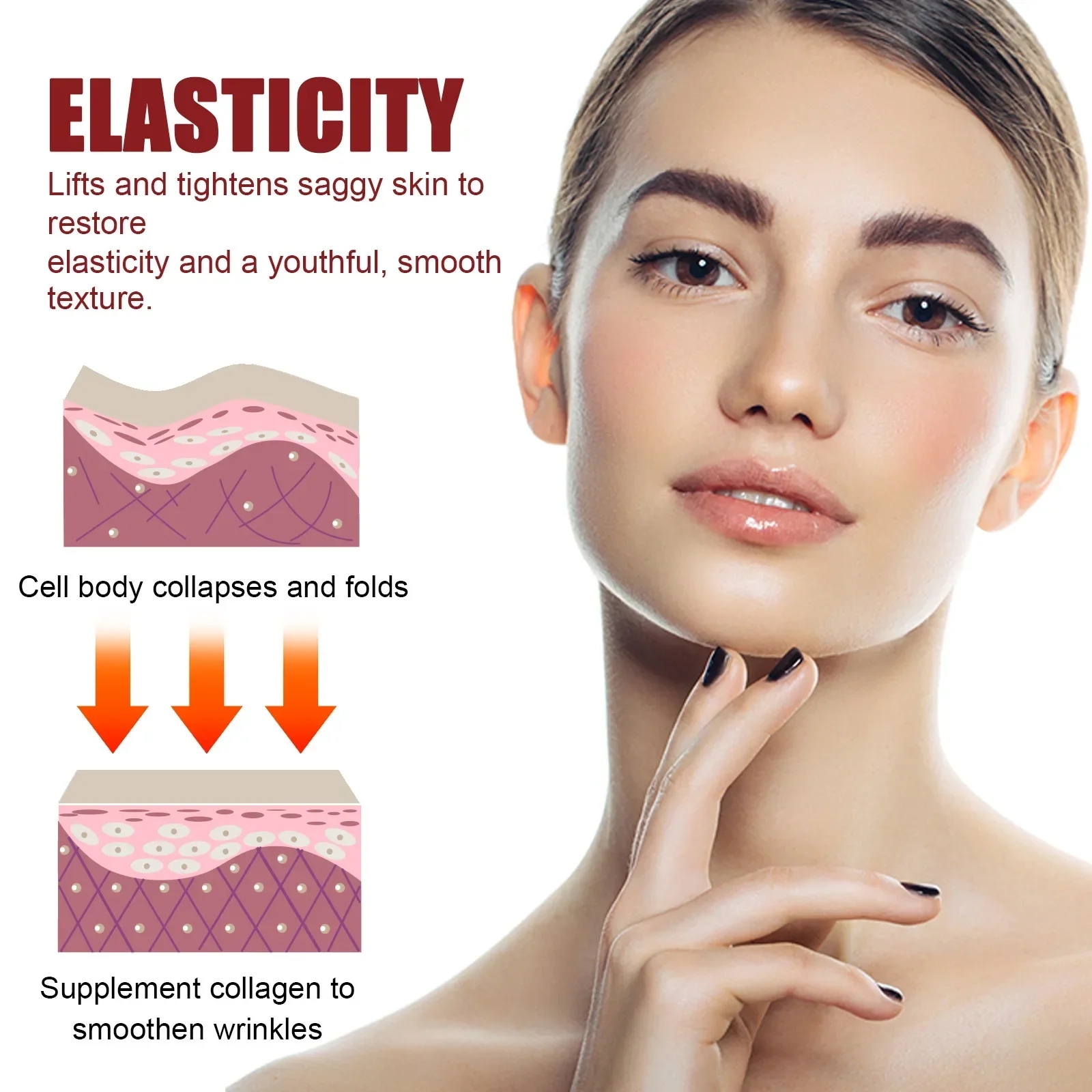 Remove Wrinkles Essence Anti Aging Fade Fine Line Lifting Firming Repair Smooth Moisturizing Nourish Tightening Retinol B3 Serum