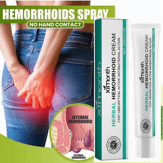 Hemorrhoids Ointment Plant Herbal Hemorrhoid Spray Medicine Treatment Internal External Anal Fissure Counterpain Cream