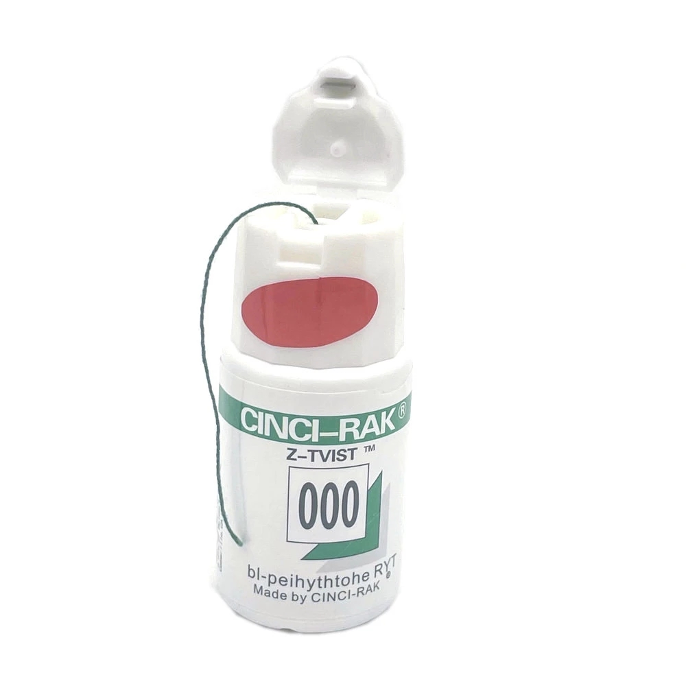Dental Floss Disposable Gum Retraction Thread Knitted Cotton Gum Thread Dentist Material 1 Bottle