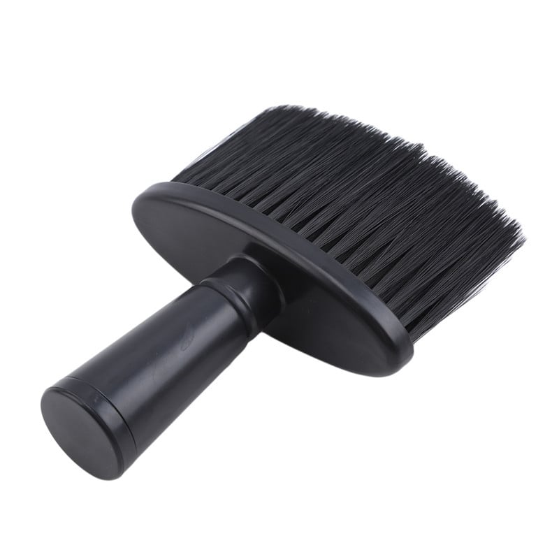 Professional Soft Black Neck Face Brushes Barber Hair Clean Hairbrush Beard Brush Salon Cutting Hairdressing Styling Tool &
