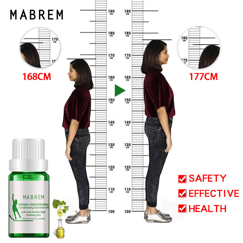 Accelerate Bone Cells Growth Essential Oil Herbal Height Increasing Body Grow Taller Care Oil