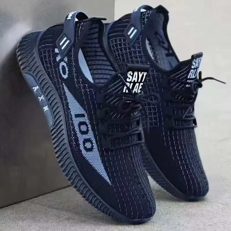 2025 Soft Soled Spring and Autumn Old Cloth Shoes Breathable Mesh Shoes Non-slip Wear-resistant Casual Low-top Shoes Work Shoes