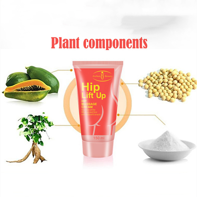 Butt Enlargement Buttock Enhancer Buttock Lifting Plant Extract Effective Massage Cream 150g Buttock Enhancer Cream