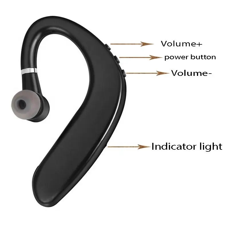 S109 Gift Single Ear Wireless Bluetooth Earphone In-Ear Call Noise Reduction Business Earphone