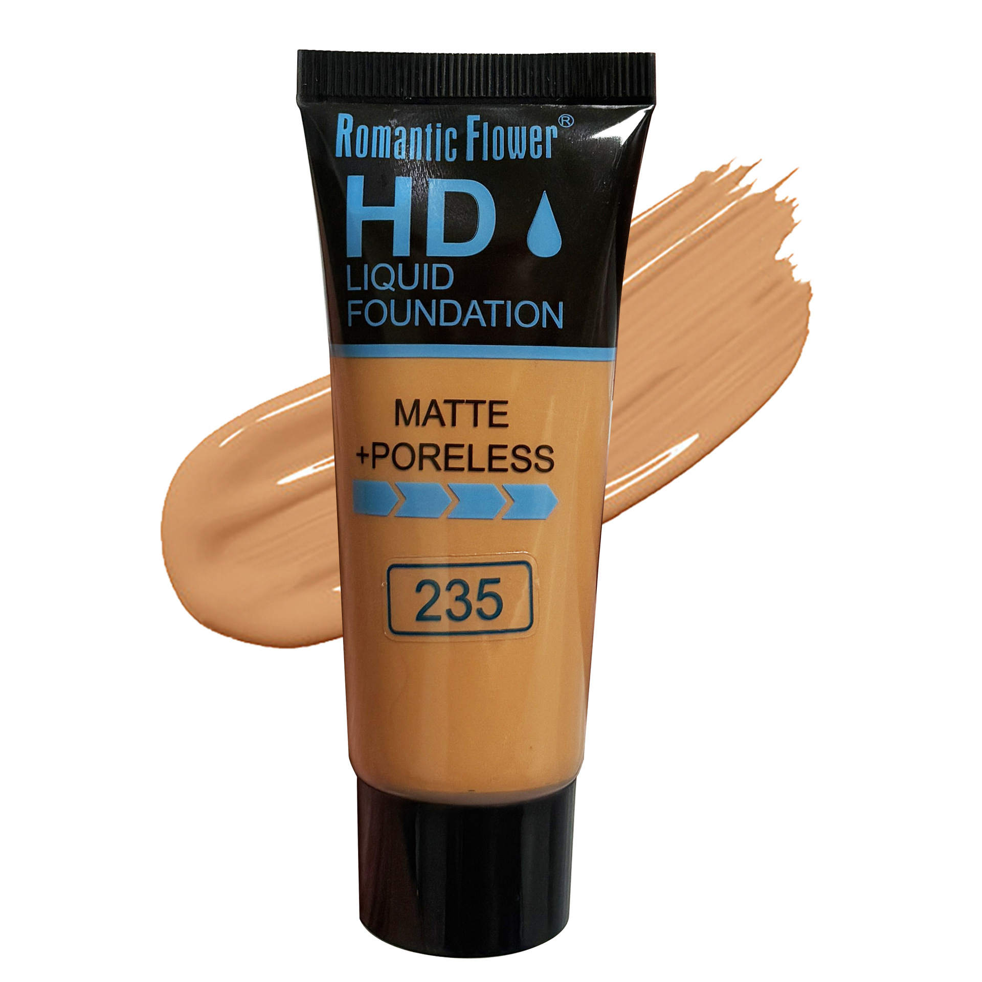 3-color full cover liquid foundation waterproof and long-lasting foundation make-up