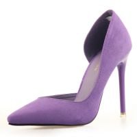 BEST PRICE Rabbit hair female buckle sandals high heel shoes