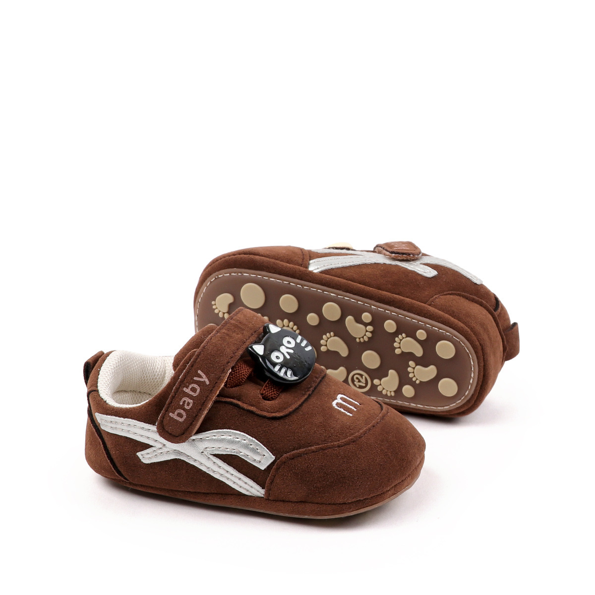 Spring And Autumn Baby Boys And Girls First Walking Indoor Outdoor Toddler Shoes For 0-18 Months Sneaker